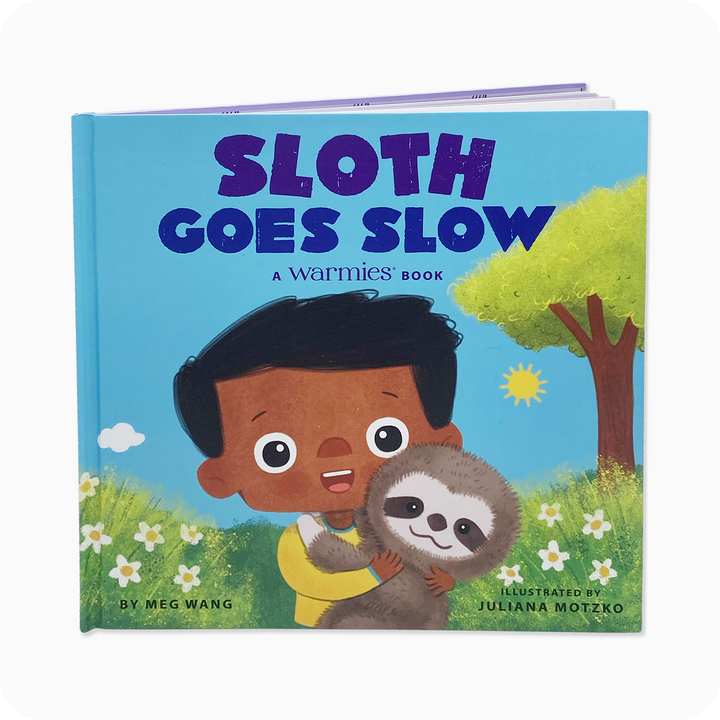  Sloth Goes Slow Book - Warmies USA