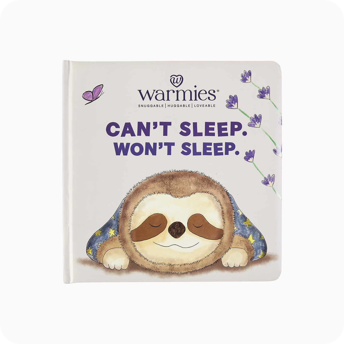 Microwavable Can't Sleep. Won't Sleep. Board Book - Warmies USA