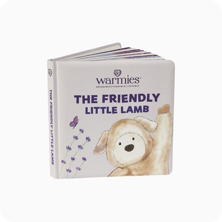  The Friendly Little Lamb Board Book - Warmies USA